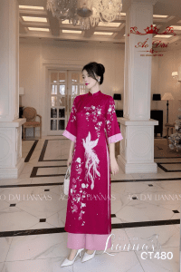 cach che khuyet diem khi mac ao dai 2