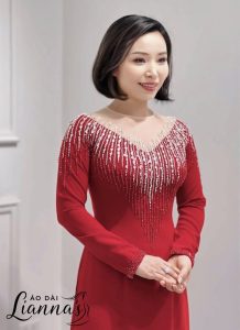 mẫu áo dài bà sui đẹp nhất