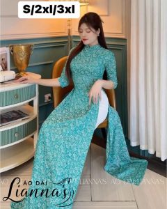 Áo dài cho người trung niên