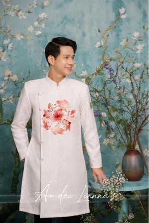 Set áo dài cưới truyền thống trắng song ngư kiotviet 0115301f42d1b9b4ce63fcc4c90746d7