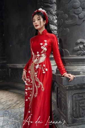 Set áo dài cưới truyền thống chim Phượng hoàng kiotviet 030e681370bee05a6741fd70f8efb32a