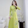 Áo dài truyen thống thêu kết hoa xanh cốm kiotviet 0ff2b614cb3fe7f00306d5565f3f2166