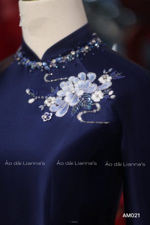 Áo dài bà sui thêu cao cấp kiotviet 12c333ba2e2bd93b080501bd7ed362ac