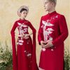 Cặp ao dai cưới Tường Vân kiotviet 1672a7e4ef39098c39458c82fec346ba
