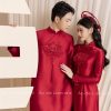Cặp áo dài cưới đỏ cao cấp kiotviet 2291ab7a9e6cddf6daceb19210e7fb45