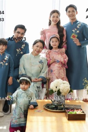 Áo dai bé trai xanh dương thêu hoa kiotviet 3ce51b2c42c9adbaf6c6b5149fa1d79d