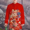 Áo dài nam gấm cao cấp đỏ lân kiotviet 4149db9a825eb5982e258416c821b3a0