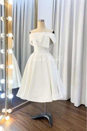 Váy cưới ngắn trơn kiotviet 420f61457404dafe8ae05a3a624a841b