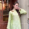 Áo dài lụa hà đông chữ thọ xanh cốm kiotviet 48510811b33a382aaba74b59f30e2193