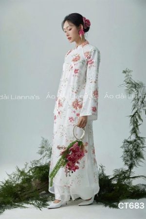 Áo dài cách tân kim sa hoa kiotviet 53f7099ba59da05727450365c25ecbe5