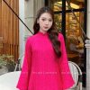 Áo dài lụa hà đông Hồng sen kiotviet 5c23e42d5409168453898157af1f6681