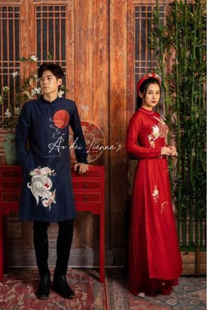 Set áo dài cưới truyền thống kiotviet 5fd2c9756a7fd7d45f3d338d4d635291