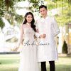 Set áo dài cưới trắng thiết kế kiotviet 63225c0f49a43bf70bfcfb630d62b029