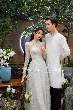 Áo dài cưới thiết kế trắng kiotviet 6b37dffa889c614fba1e8ebb63cc2dff