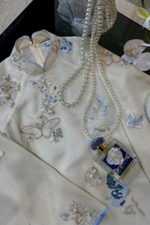 Cách Tân suông thêu hoa tiet bướm xanh kiotviet 6d4cda2c1396f4102c5f6522c27092c5