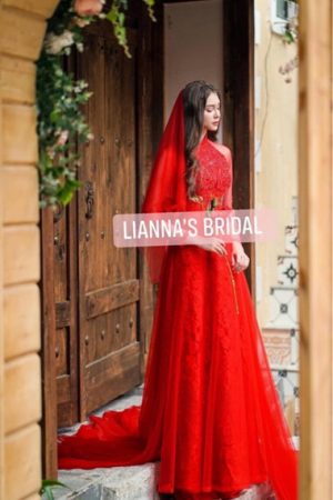 Áo dài cưới đỏ gân nổi kiotviet 7a6bfe60748ff712ebd4bd017cf38f33