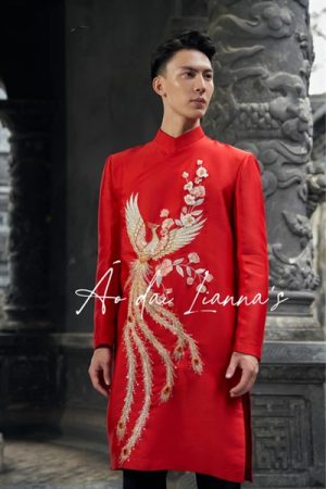 Set áo dài cưới truyền thống chim Phượng hoàng kiotviet 7c2cae1ad25a1ca4c1fc24366a1894d1