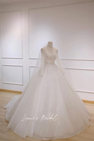 Váy cưới thiết kế kiotviet 7e951f4099752a86d328abe39228295e