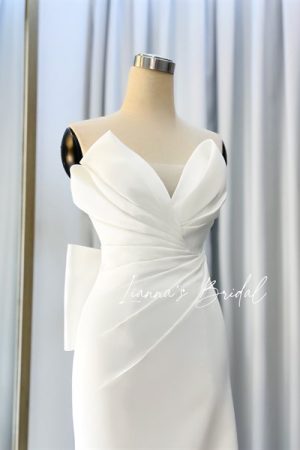 Váy cưới basic dáng đuôi cá kiotviet 8a078e3f8cdbc662f8d2982cc8f7dfc9