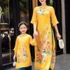 Áo dài GD mẹ vàng tết (ADGD09) kiotviet 9327f56bc3d48b9be7c85eb45a2152a5