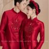 Cặp áo dài cưới đỏ cao cấp kiotviet 9e8cde51299fd7d52219a2dd2bea9e22