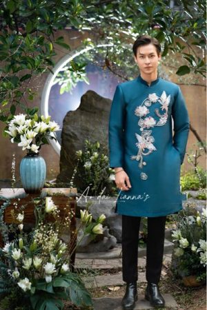 Set áo dài cưới Hồng theu hoạ tiết sen kiotviet b3da68af4c09435a3e19b8d71358957a