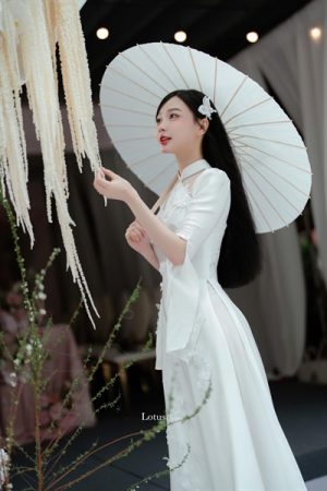 cặp áo dài cưới trắng kiotviet b716c58c2590b68c81431b986fe92b67