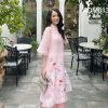 Ao dai mẹ tơ kết hoa hồng phấn kiotviet c015d873fef094093ae822e8b681d331