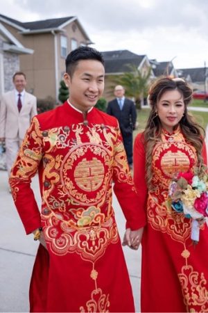 Áo dài cưới thiết kể đỏ chữ hỷ (set) kiotviet d83e44dc3db3c1413834a3d01d7b1998