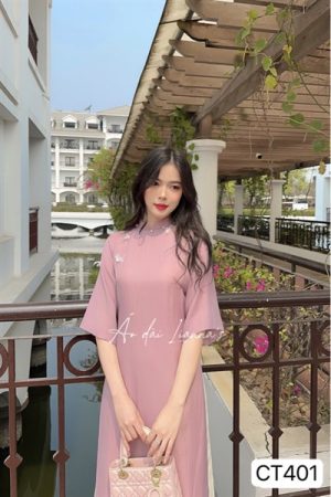 Áo dài form suông tơ tím taro kiotviet e0acee381aaa609b2e2157cacf0000fc