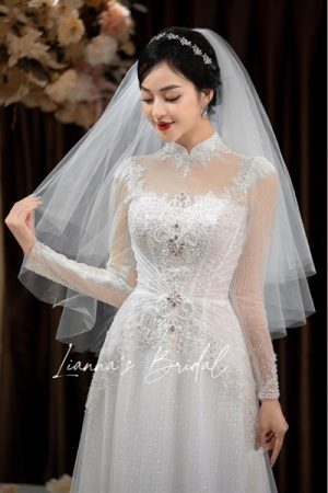 Áo dài cưới thiết kế trắng kiotviet e0f052cd4a606d12e0a6a506ca54114b