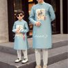 Ao dai bé trai gia đình xanh kiotviet eea71a65e3c916cb4e97bd59a46638df